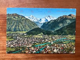 AK 1945 Interlaken und Unterseen  (G2601)