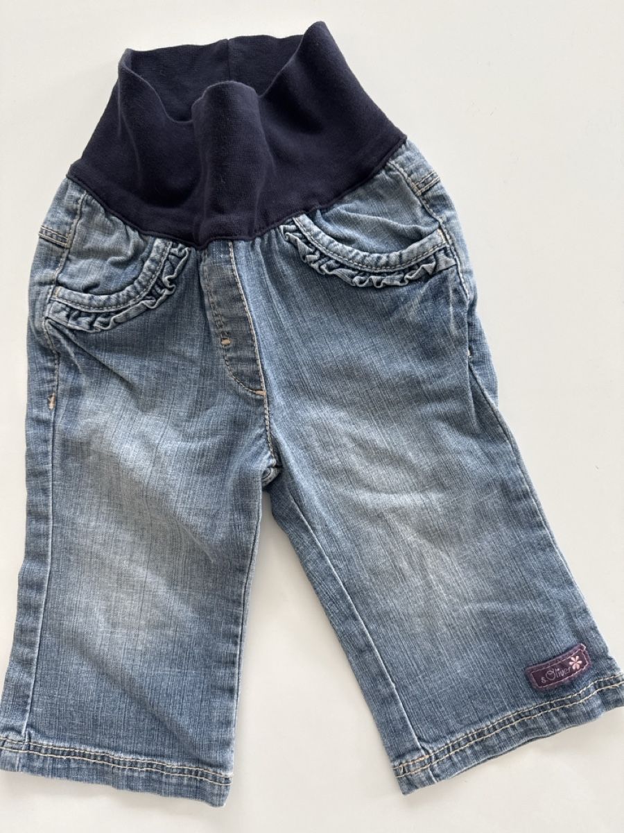 S.Oliver Pantaloni: s.Oliver Kinder Jeans Gr. 68 - blau – Nuovo (secondo la descrizione) da Freidorf TG venduto da nad_fxh7