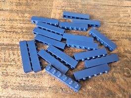lego 3009 lot de 18 pièces Dark Blue Brick 1 x 6