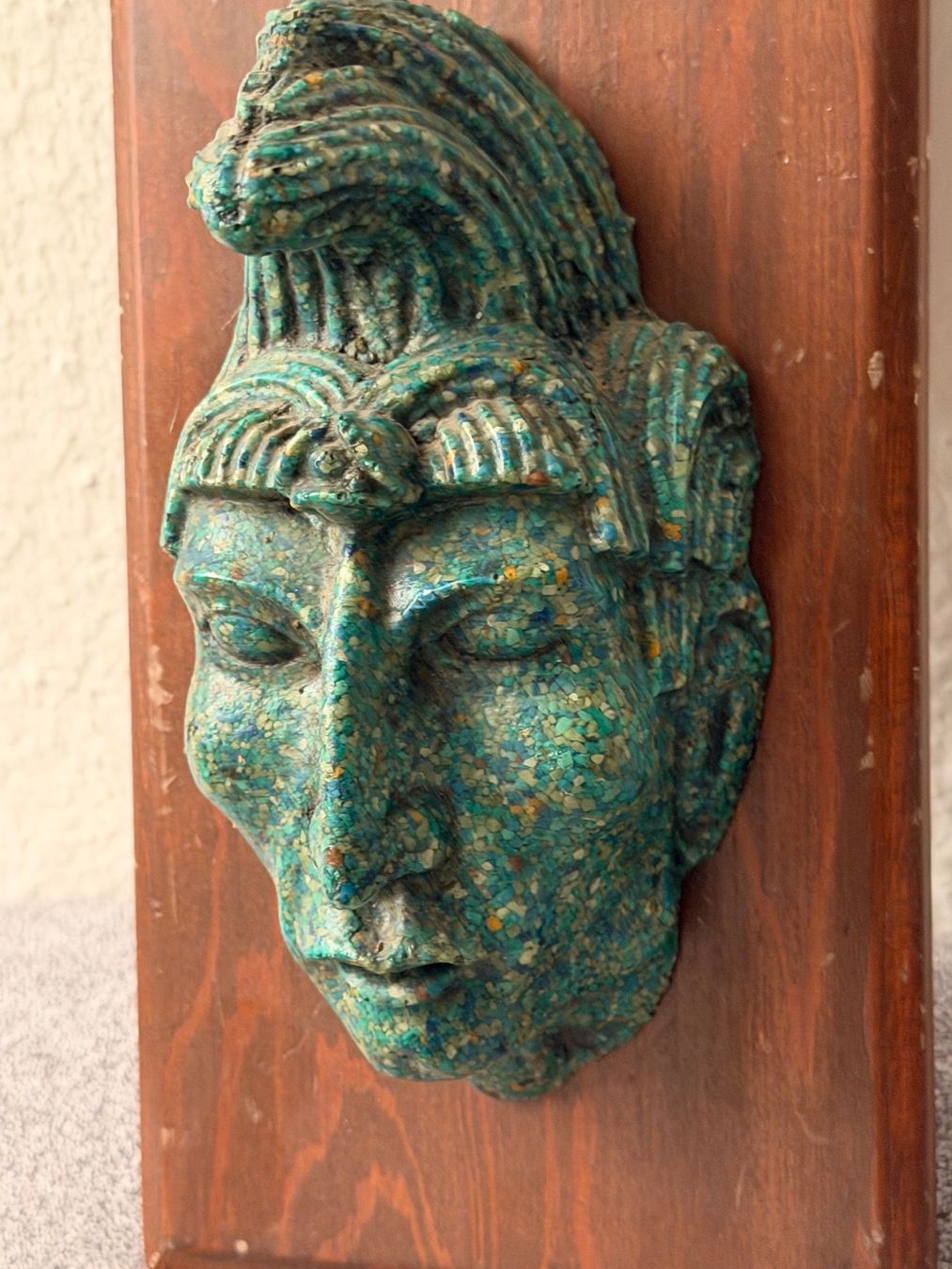 Dipinti: Aztekische Maya-Inka-Statue Totem – Usato da Basel venduto da PAUL_ART 3