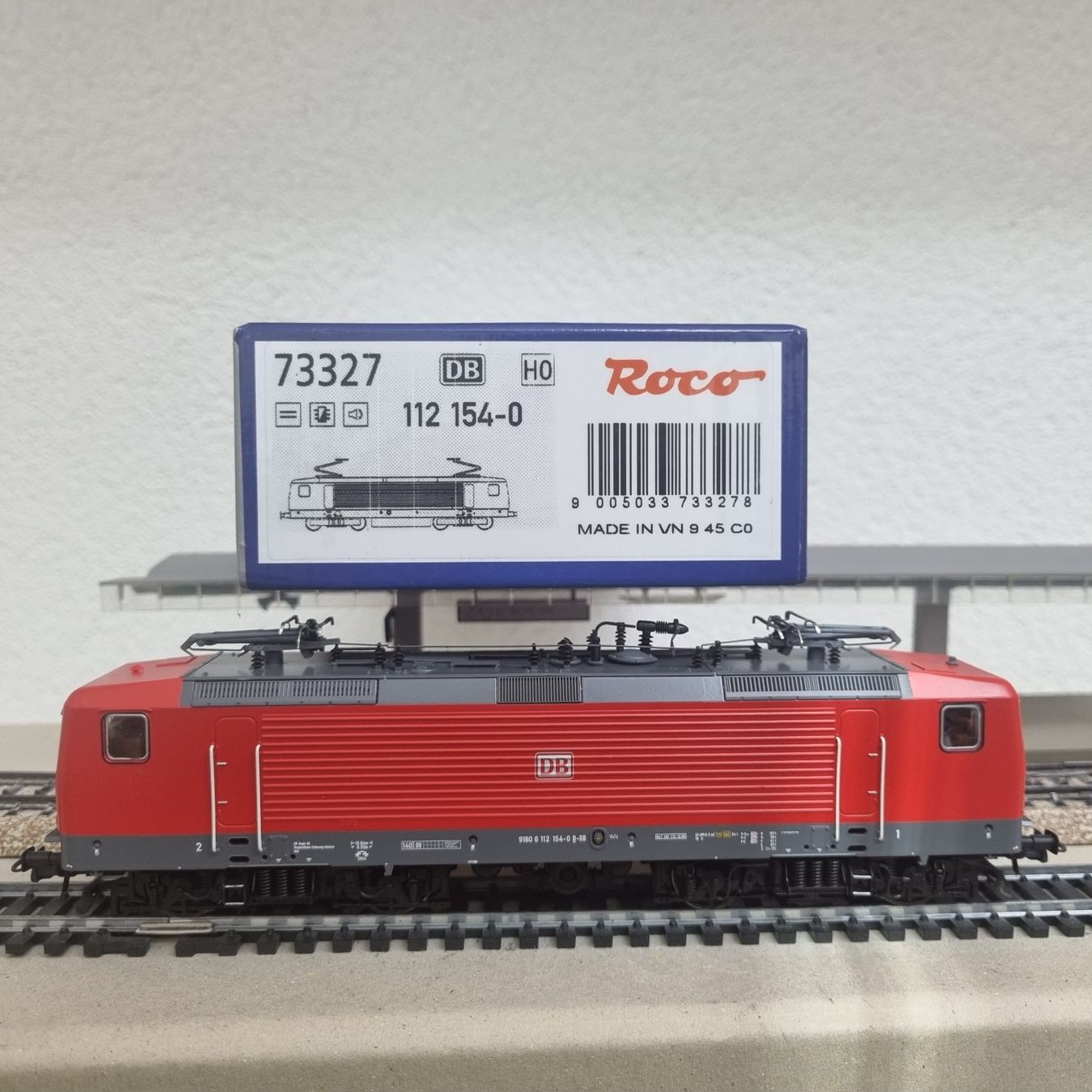 Roco Modelleisenbahnen: DB BR 112 154-2 E-Lok Digital Spur H0 Neu – Neu (gemäss Beschreibung) aus Männedorf von Spezial-Modelle 3