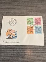 Briefmarken-Umschlag "Pro Juventute" 1988, Top Zustand!