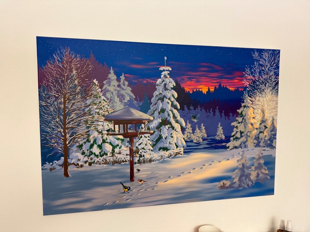 Dipinti: Winterbild Digital-Art – Nuovo (secondo la descrizione) da Oberägeri venduto da Piccoloparadiso 2