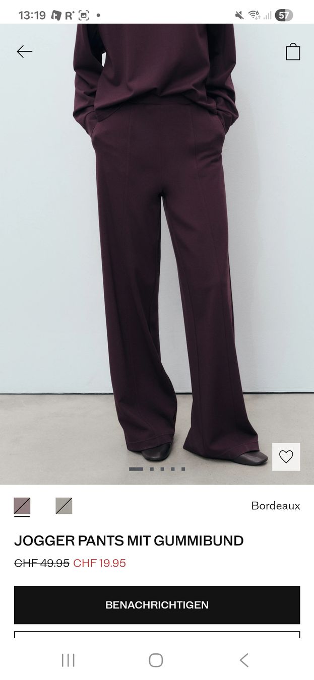 Mango Hosen: Wide Leg Jogger Pants Mango Grösse XS – Gebraucht aus Eschenbach SG von SanFranciscoCalifornia