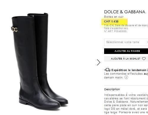 Dolce & Gabbana Scarpe per ragazze: Dolce & Gabbana Boots / Bottes  .30 – Usato da Collonges venduto da Auganien 1