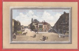 Winterthur - Bahnhofstrasse und Museumstrasse - 1915