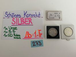 Schönes Konvolut SILBER!