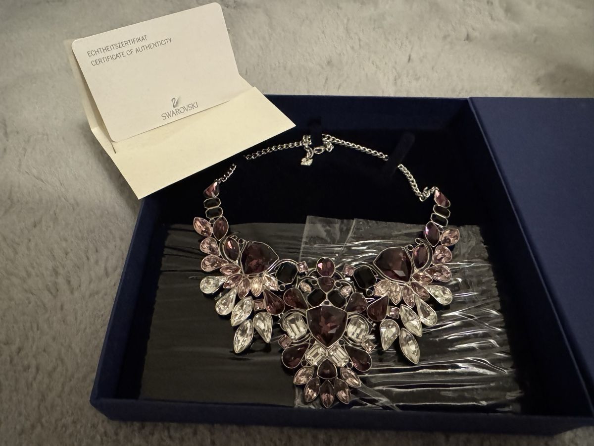 Swarovski Catenine: Swarovski Halskette & Ring – Usato da Emmenbrücke venduto da sa.ra 1