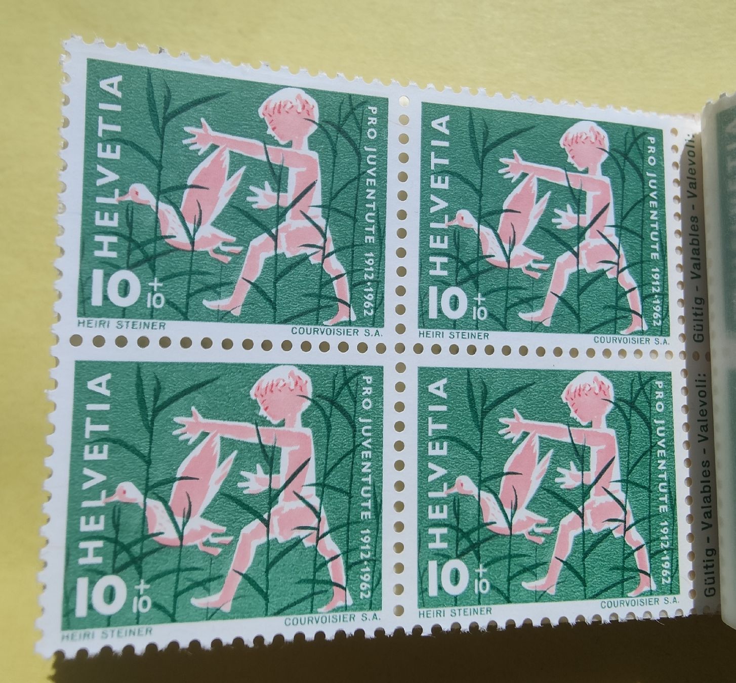 Alle Briefmarken: Pro Juventute Markenheft 1962 – Neu (gemäss Beschreibung) aus chur von Hmars 1