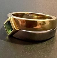 Gold-Ring 18 K mit Turmalin