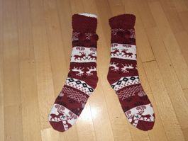 Kuschelsocken mit Noppen