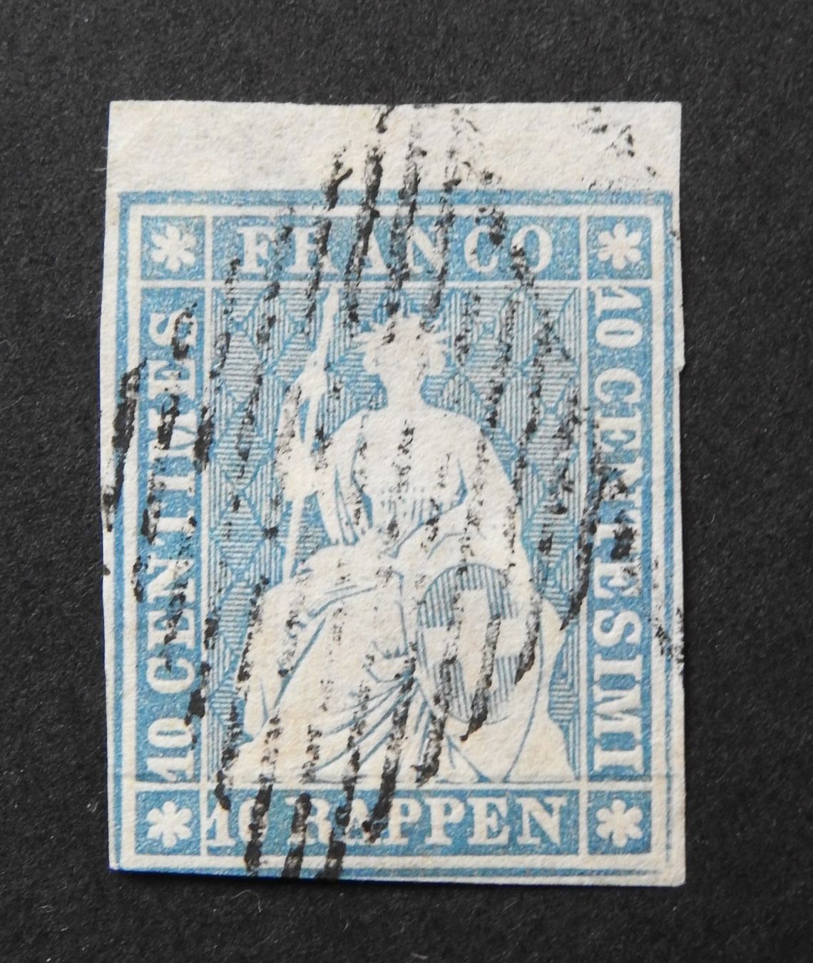 Alle Briefmarken: 23 F Kat. 1`300.-  ! – Gebraucht aus Rain von Sterne13