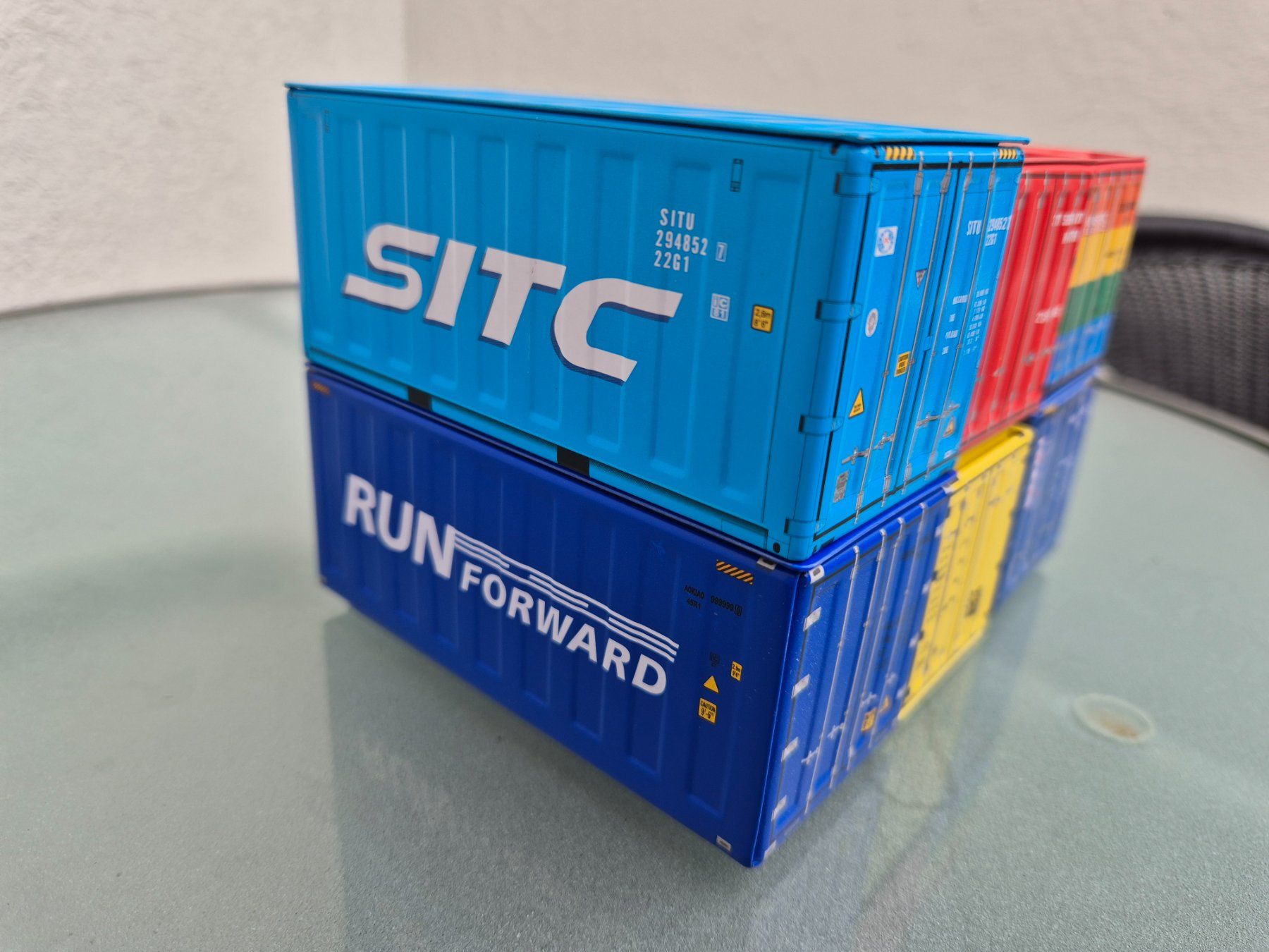 Kit di modellismo & Modellini statici: Container; Schiffcontainer Modellbau. – Usato da Oberbuchsiten venduto da laffite54 4
