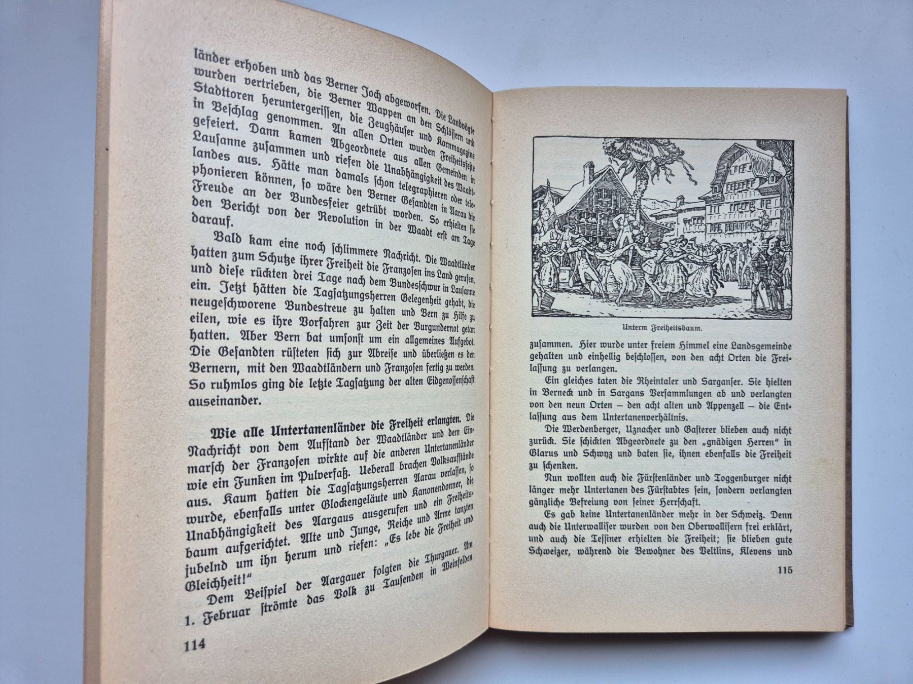 Libri: SCHWEIZERGESCHICHTE  von  Gustav Wiget    1945 – Usato da Niederweningen venduto da Obson 3
