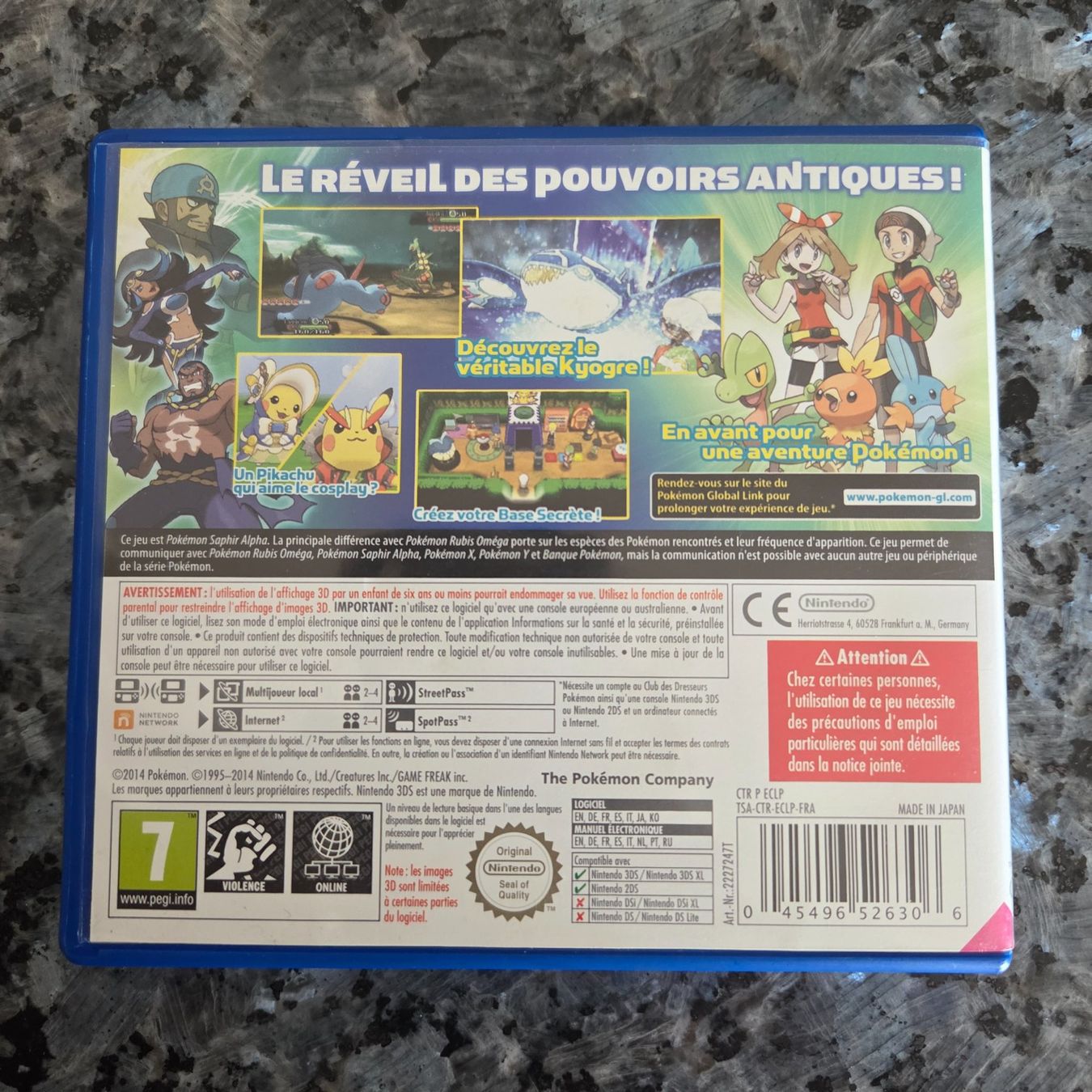 Pokémon Giochi: Pokemon Alpha Saphir - Nintendo 3DS – Usato da Vernayaz venduto da Lecoffreromand 1