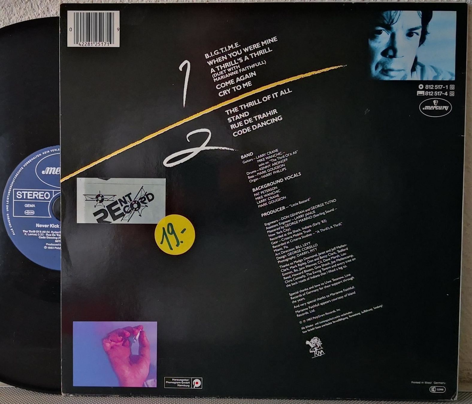 Schallplatten: MITCH RYDER - NEVER KICK A SLEEPING DOG – Gebraucht aus Greifensee von scharmant 1