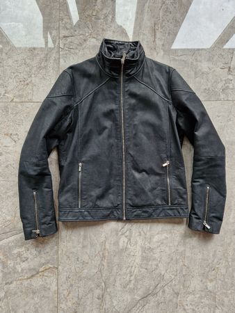 Hugo Boss Lederjacke schwarz Gr.L (52)