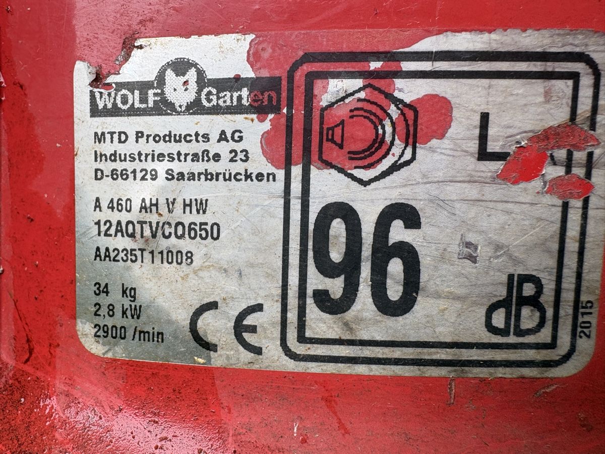 Wolf Garten Tagliaerba: Wolf Rasenmäher mit Honda Motor – Difettoso da Oftringen venduto da lehmann_7 5