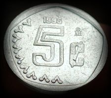 MEXICO 5 CENTAVOS 1995