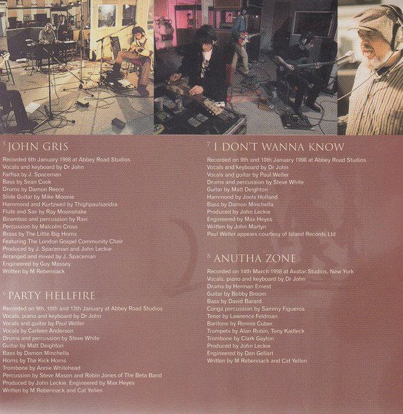 CD: Dr. John ANUTHA ZONE Annie Whitehead Ronnie Cuber Bayou CD – Usato da Kandergrund venduto da Sososo 5