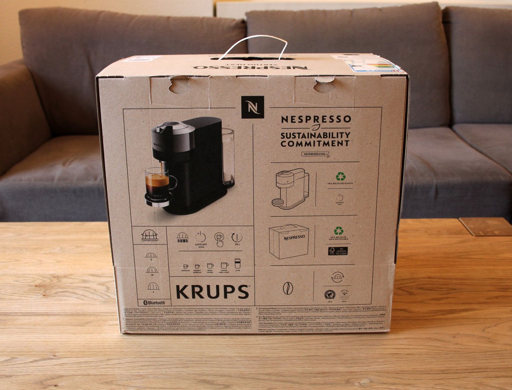 Krups Macchine per caffè & Macchine per espresso: Krups Nespresso Vertuo Next XN910C – Nuovo e nell'imballaggio originale da Münchenbuchsee venduto da Chaoo 1