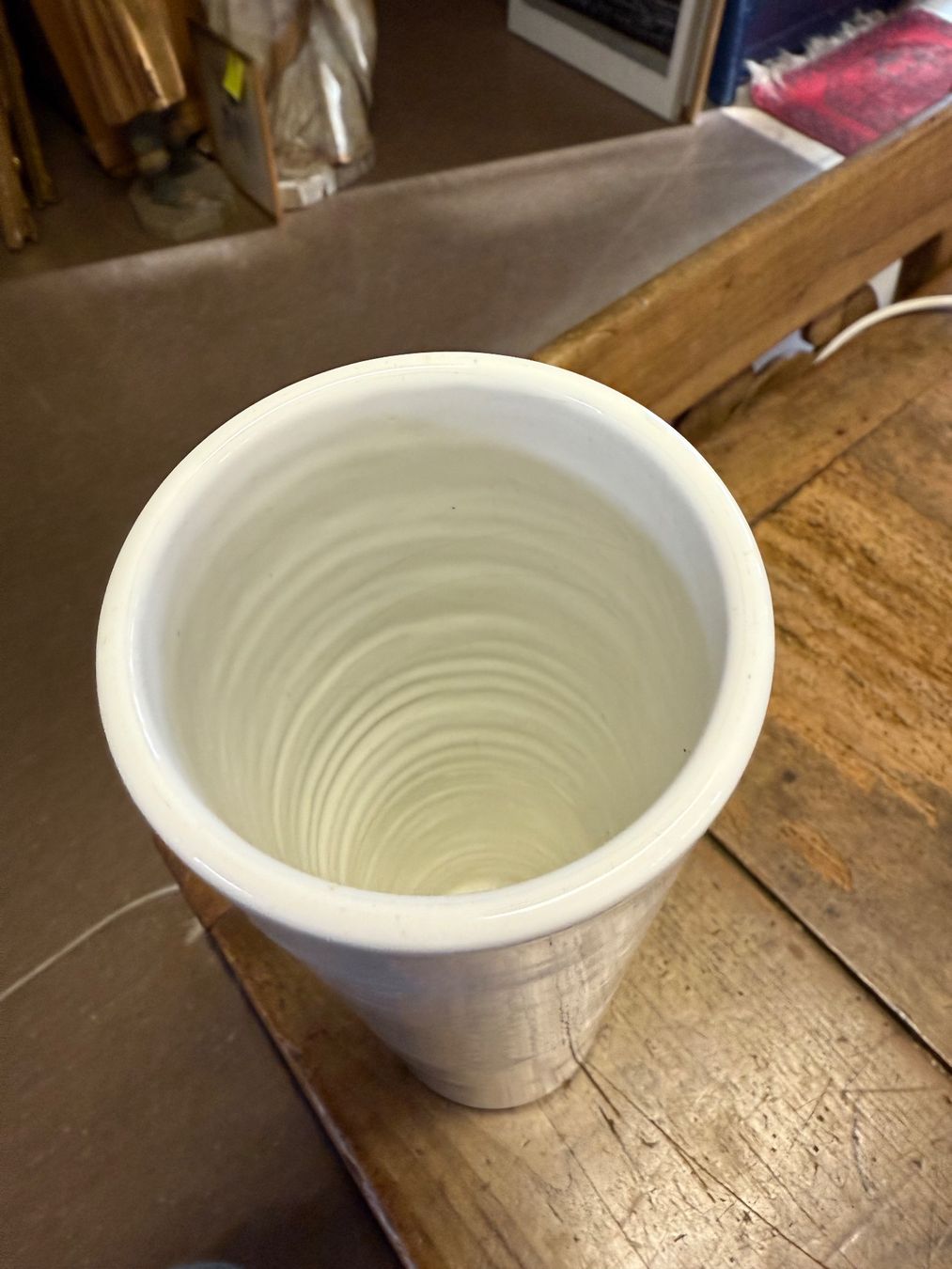 Linck Vasi & Recipienti: Schlichte klassische LINCK Vase signiert – Usato da Bern venduto da Jwpm66 1