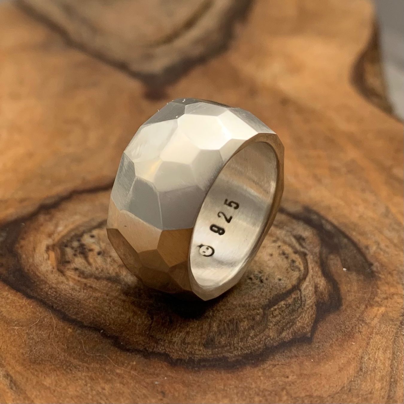Ringe: Silberring Facettiert Gr.57 – Neu (gemäss Beschreibung) aus Thun von Svonskj 3
