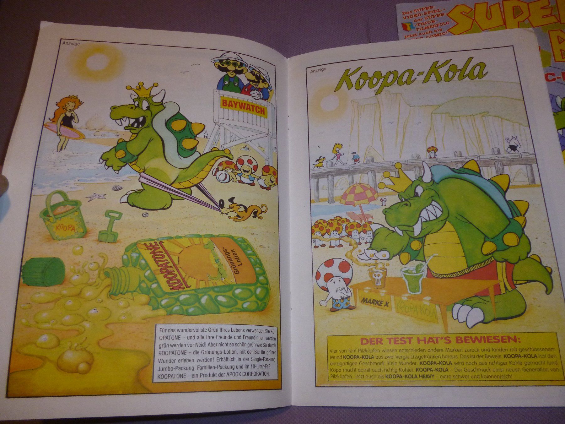 Fumetti: MARIO  SUPERBROTHER COMIC + Spielzeugauto, (MIT BATTERIE) – Usato da Volketswil venduto da nemo2000 8