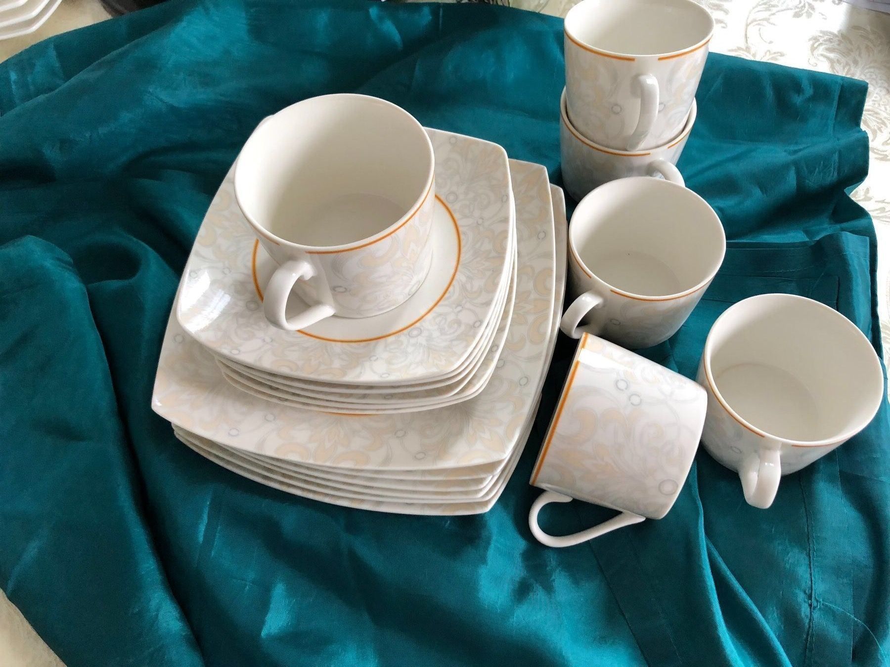 Set di piatti: Verso design    Kaffeetassen/ Dessert  Rapidverkauf – Nuovo (secondo la descrizione) da Frauenfeld venduto da Waldtaube53 2
