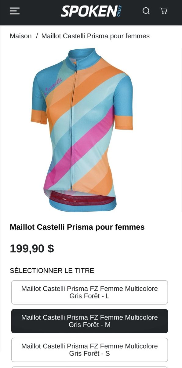 Castelli Canottiere & Pantaloni: Maillot de vélo Castelli taille M 199 chf   – Usato da Aigle venduto da sow_m7gm 8