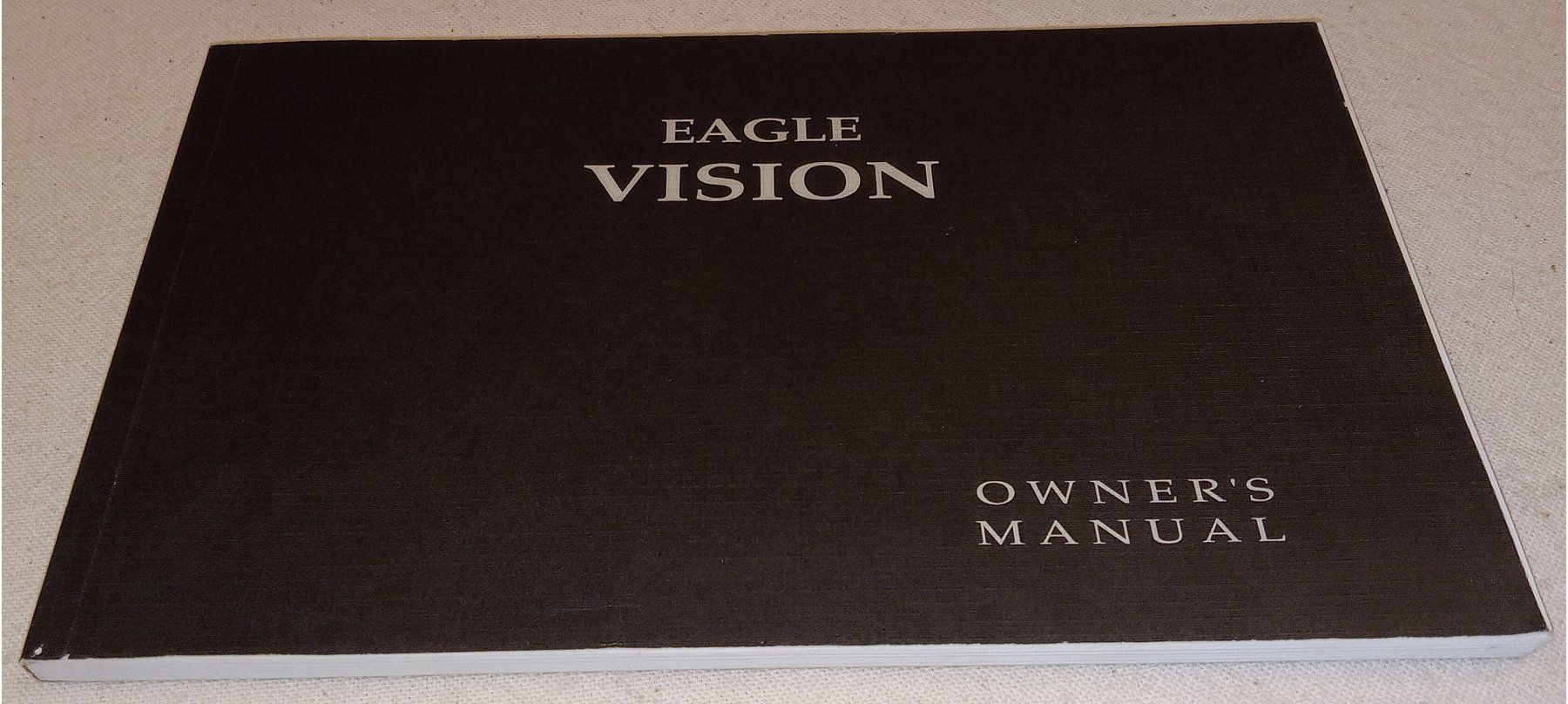 Libri: 1992 EAGLE VISION  Owner's Manual  CHRYSLER CORPORATION – Usato da Hätzingen venduto da memory-lane