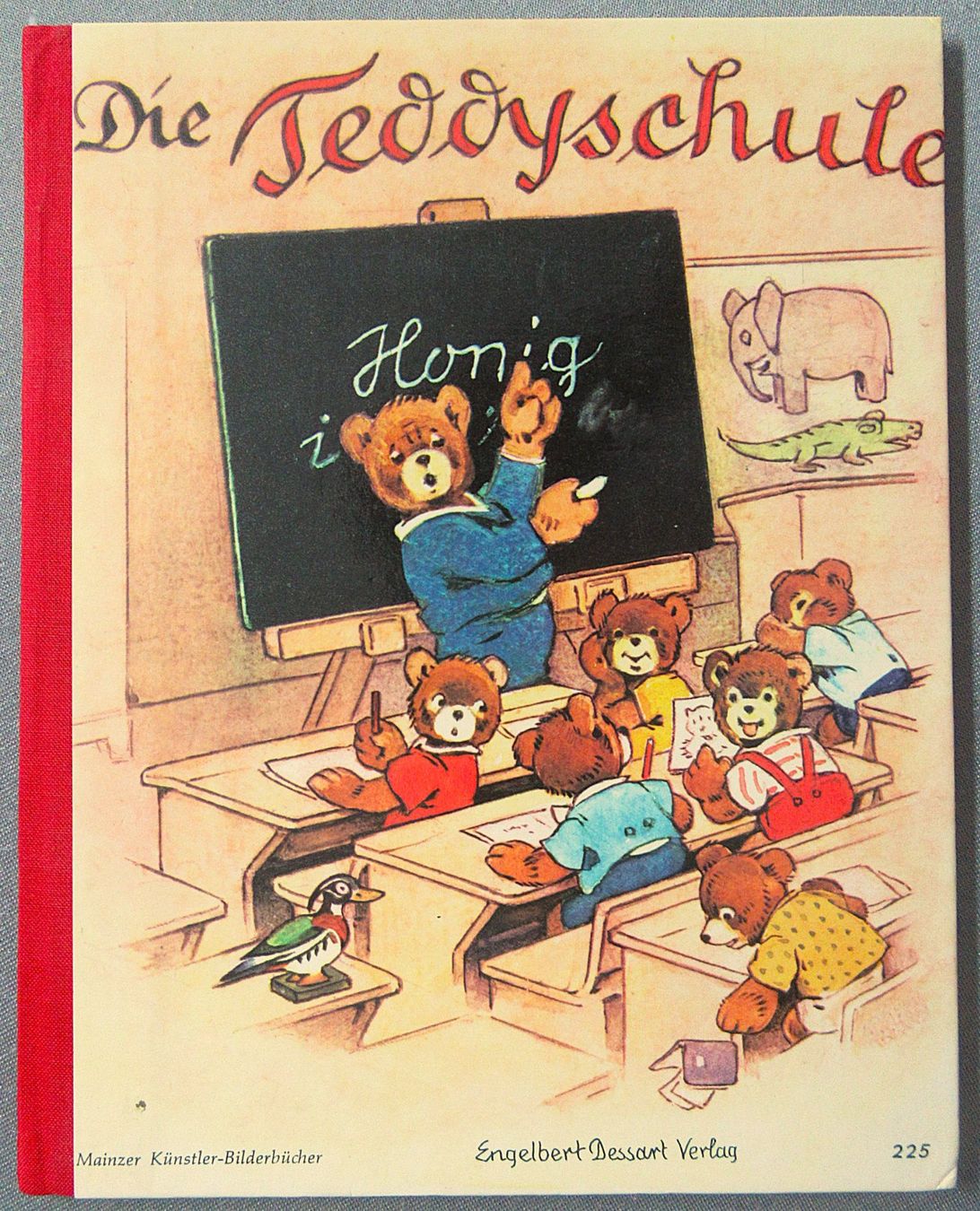 Libri: Die Teddyschule - mit Bildern von Fritz Baumgarten – Usato da Auenstein venduto da Padabimbim