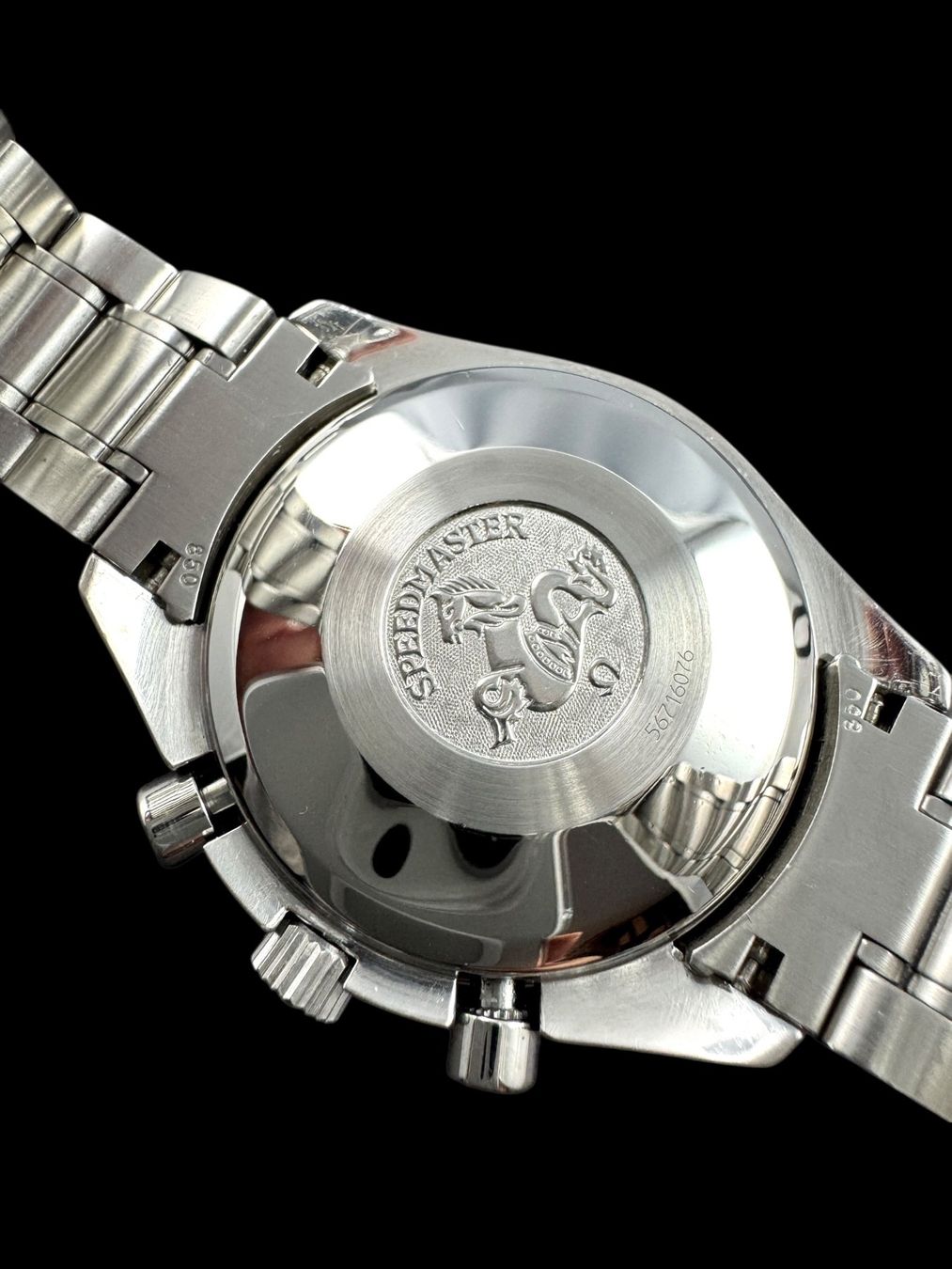 Omega Uhren: Omega Speedmaster Automatic Chrono 39mm Fullset 2000 *U1282 – Gebraucht aus Zürich von GalerieInauen 8