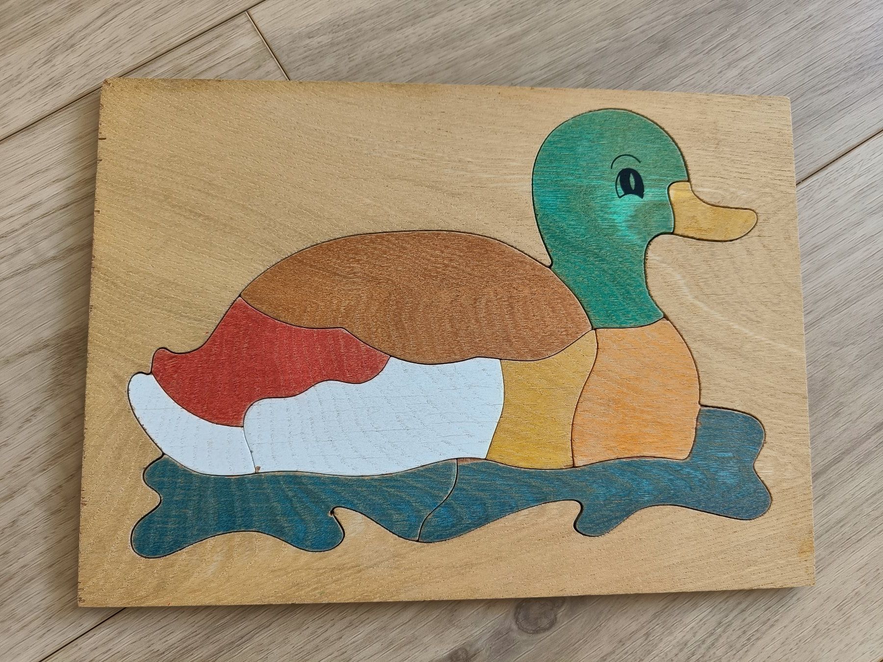 Puzzle: Holzpuzzle Ente, von Hand gefertigt – Usato da Egolzwil venduto da Mirjam24