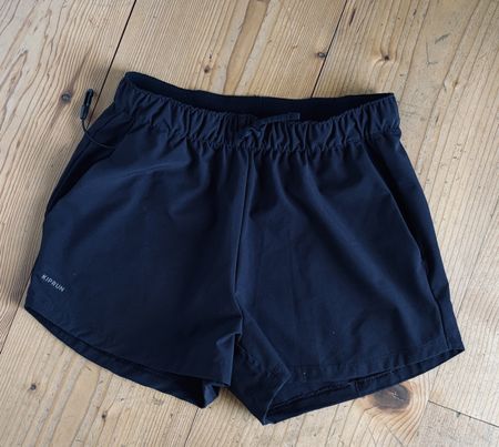Shorts de course Kiprun noir avec poches XS - NEUF