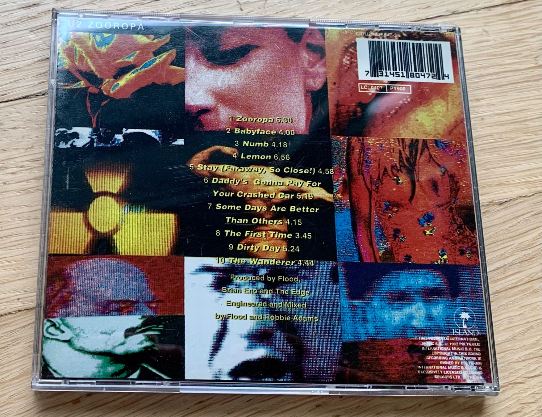 CDs: U2 Zooropa – D'occasion à Zürich par Fieber 2