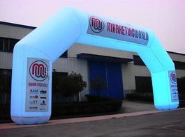 Torbogen Inflatable aufblasbar 10 m Länge in Transportbox