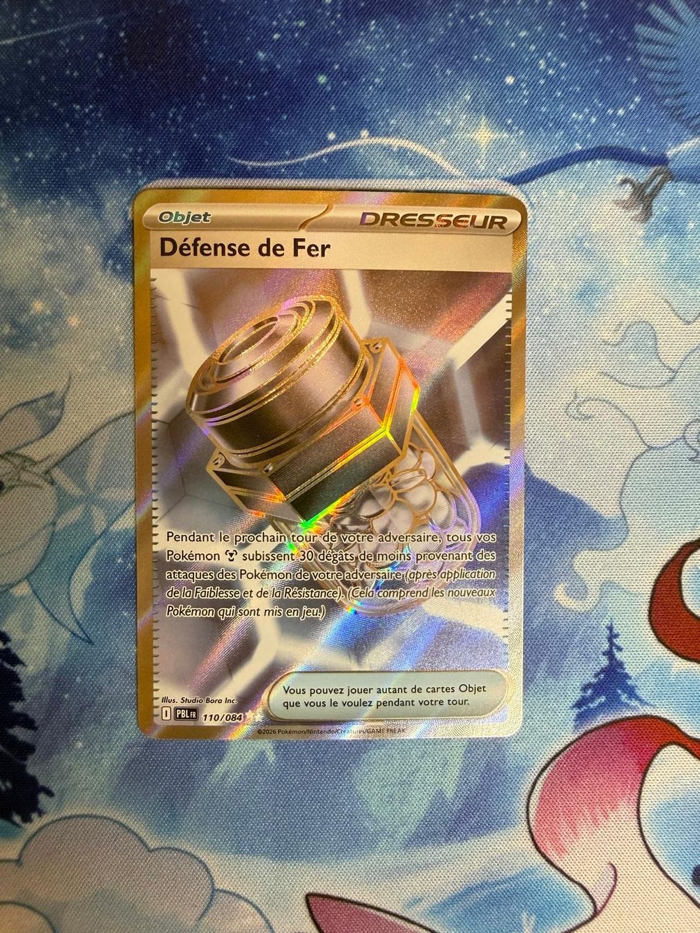 Pokémon Carte collezionabili: Défense de Fer FA - PBL 110 FR – Nuovo (secondo la descrizione) da Courgenay venduto da ScamBoxOff