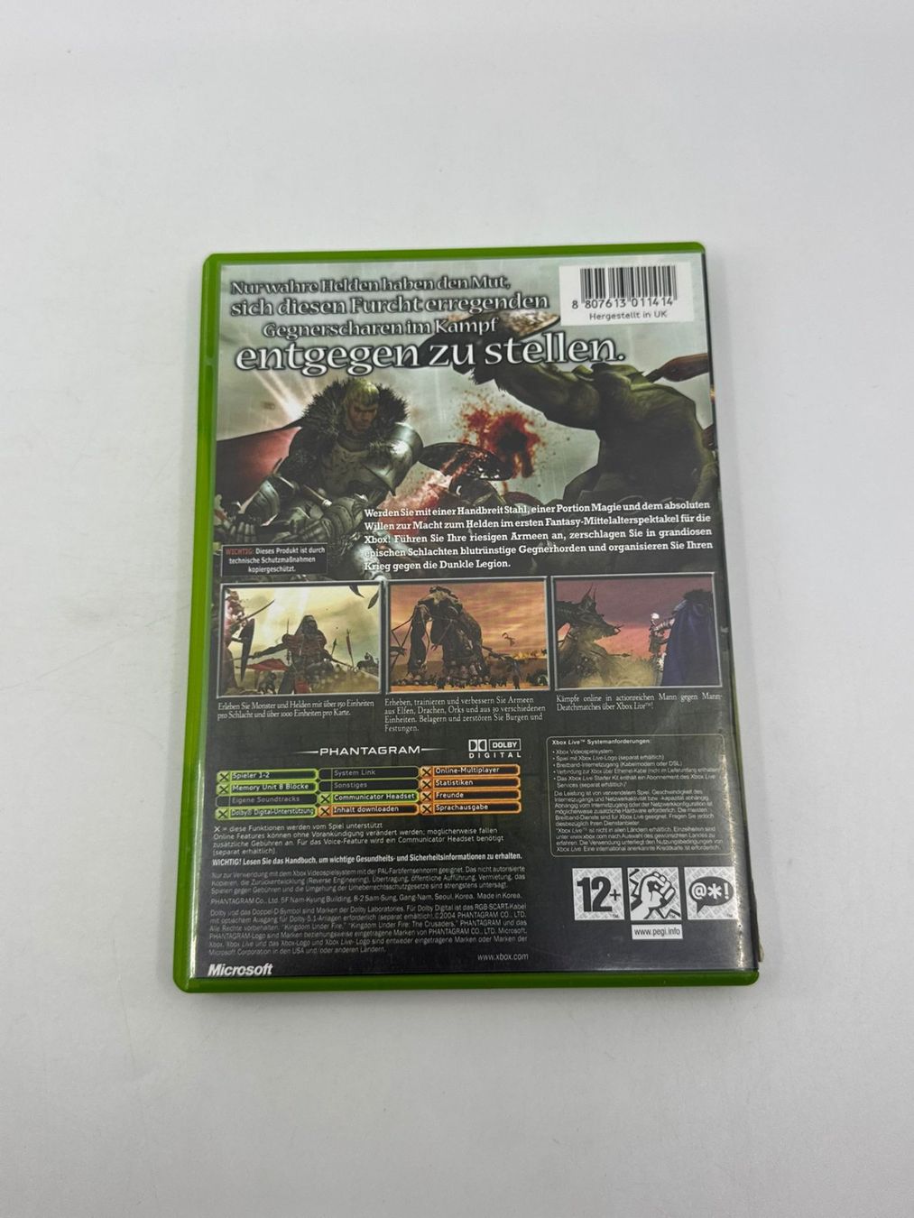 Giochi: Kingdom under Fire - The Crusaders (XBOX) – Usato da Herisau venduto da Seyashop1 2