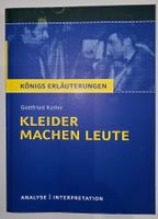 Kleider machen ..., Königs Erläuterungen, Gottf. Keller Top!