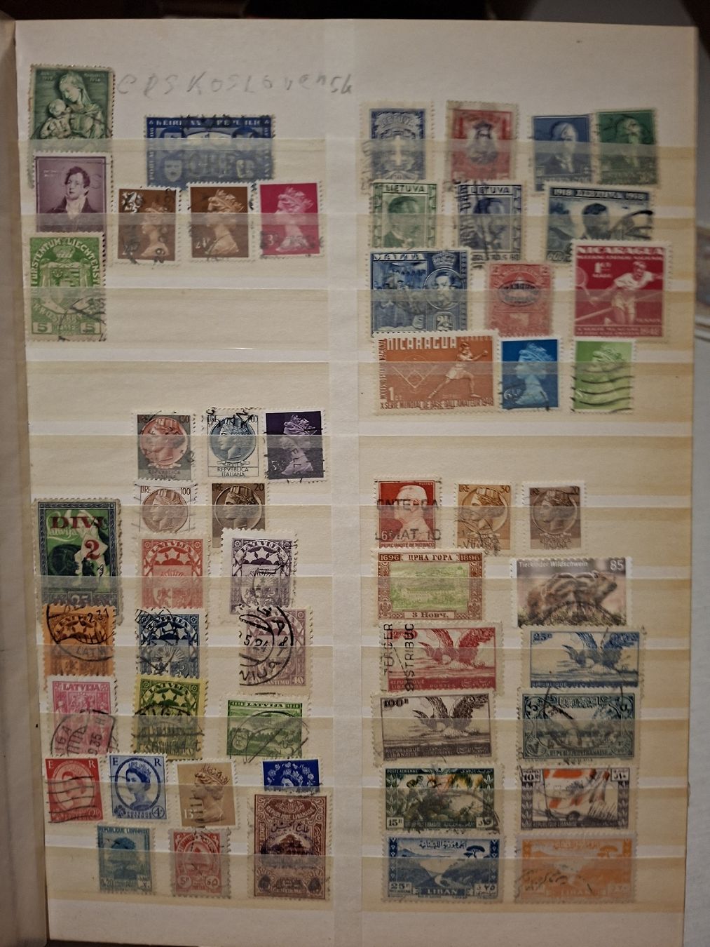 Tous les timbres: Briefmarkensammlung diverse Marken gemischt – D'occasion à Balgach par SIMEON27 6