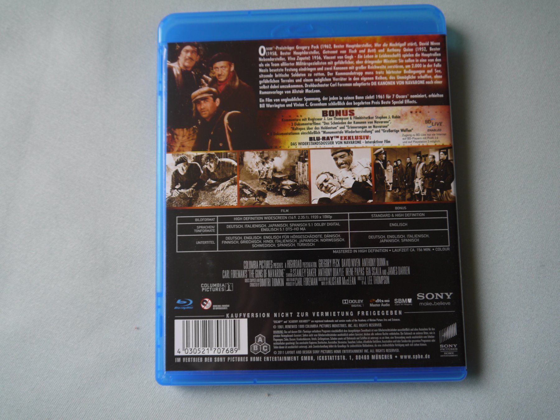 Tutti i DVDs: DIE KANONEN VON NAVARONEN – Usato da Hagendorn venduto da Blaf 1