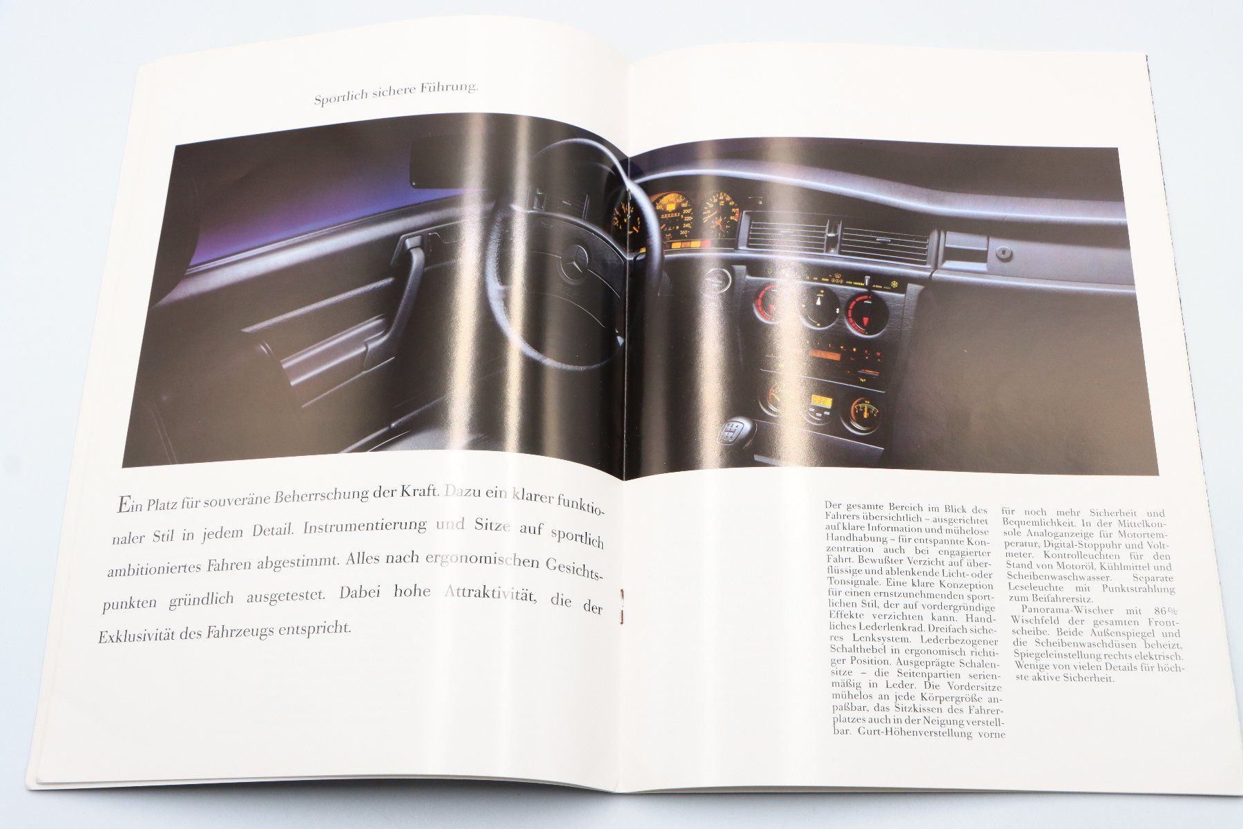 Mercedes-Benz Dokumente: Mercedes 190 E 2.5-17 1991 Prospekt – Gebraucht aus Bühl b.Aarberg von Collectorpassions 6