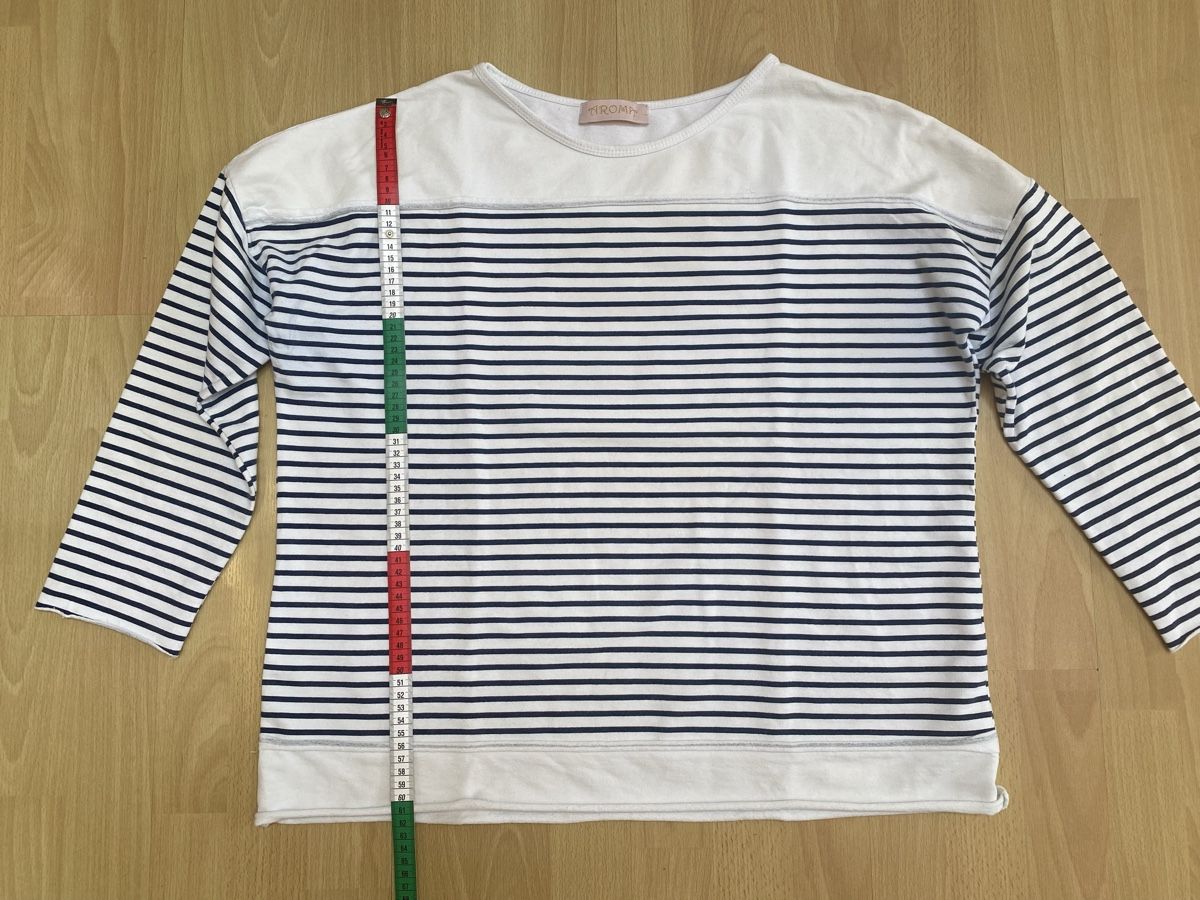 Alba Moda Maglioni & Felpe: Pullover Baumwolle gestreift Marke H.L. MODA Gr.M – Usato da Buochs venduto da H16 4