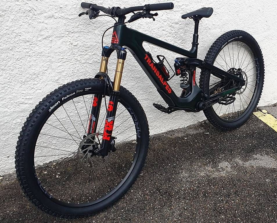 Biciclette: Transalpes E1 Enduro, Grösse M, candy grün – Usato da Zwillikon venduto da Trailsupply_AG