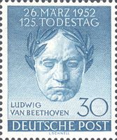 Berlin 87 125.Todestag von Ludwig van Beethoven postfrisch**