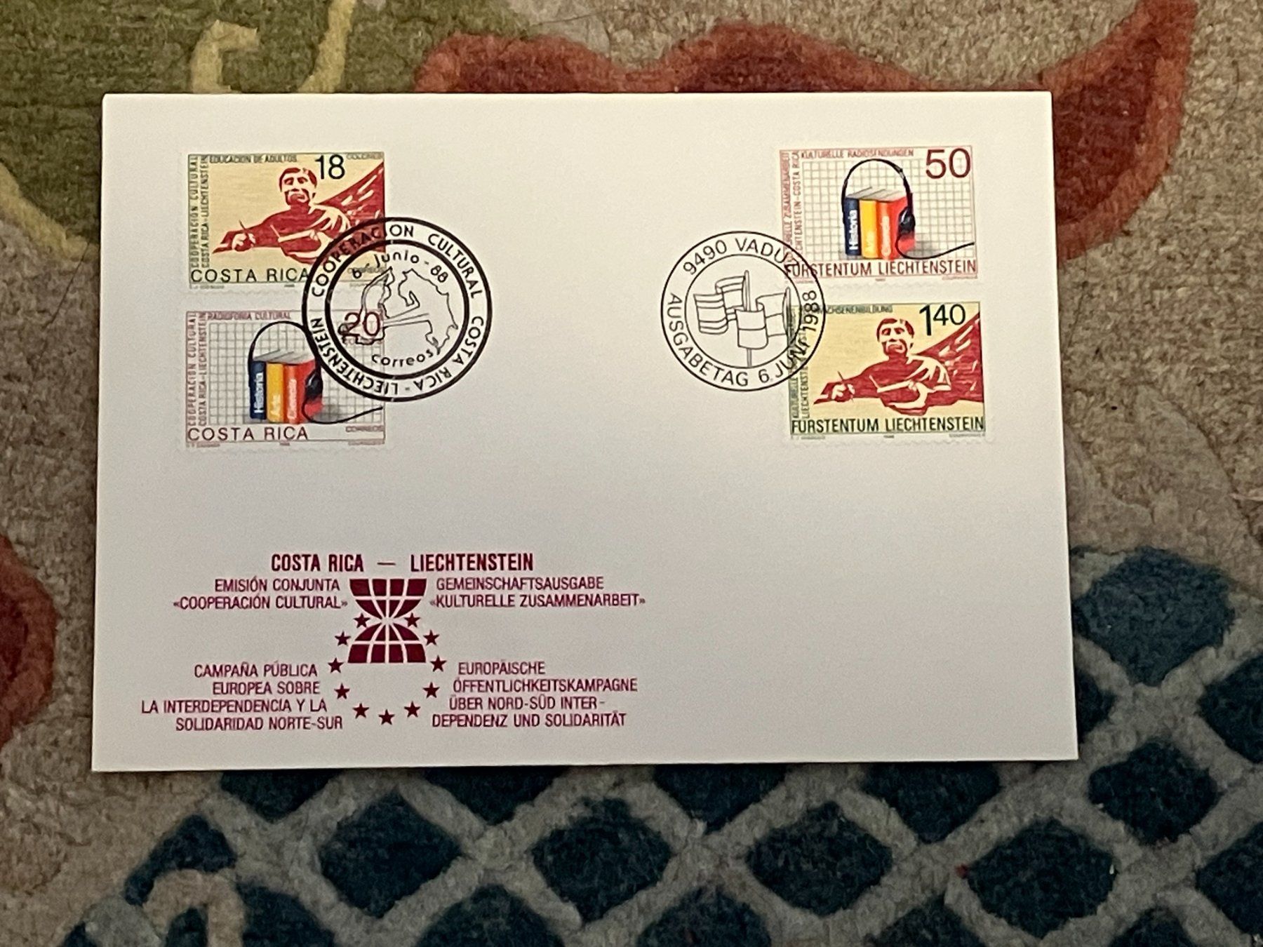 Tutti i francobolli: 1 Erstagsbrief LI  1988 – Nuovo (secondo la descrizione) da Koblenz venduto da Markenhimmel