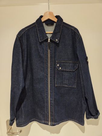 Stone Island Jeans-Overjacket Denim Project Grösse XL