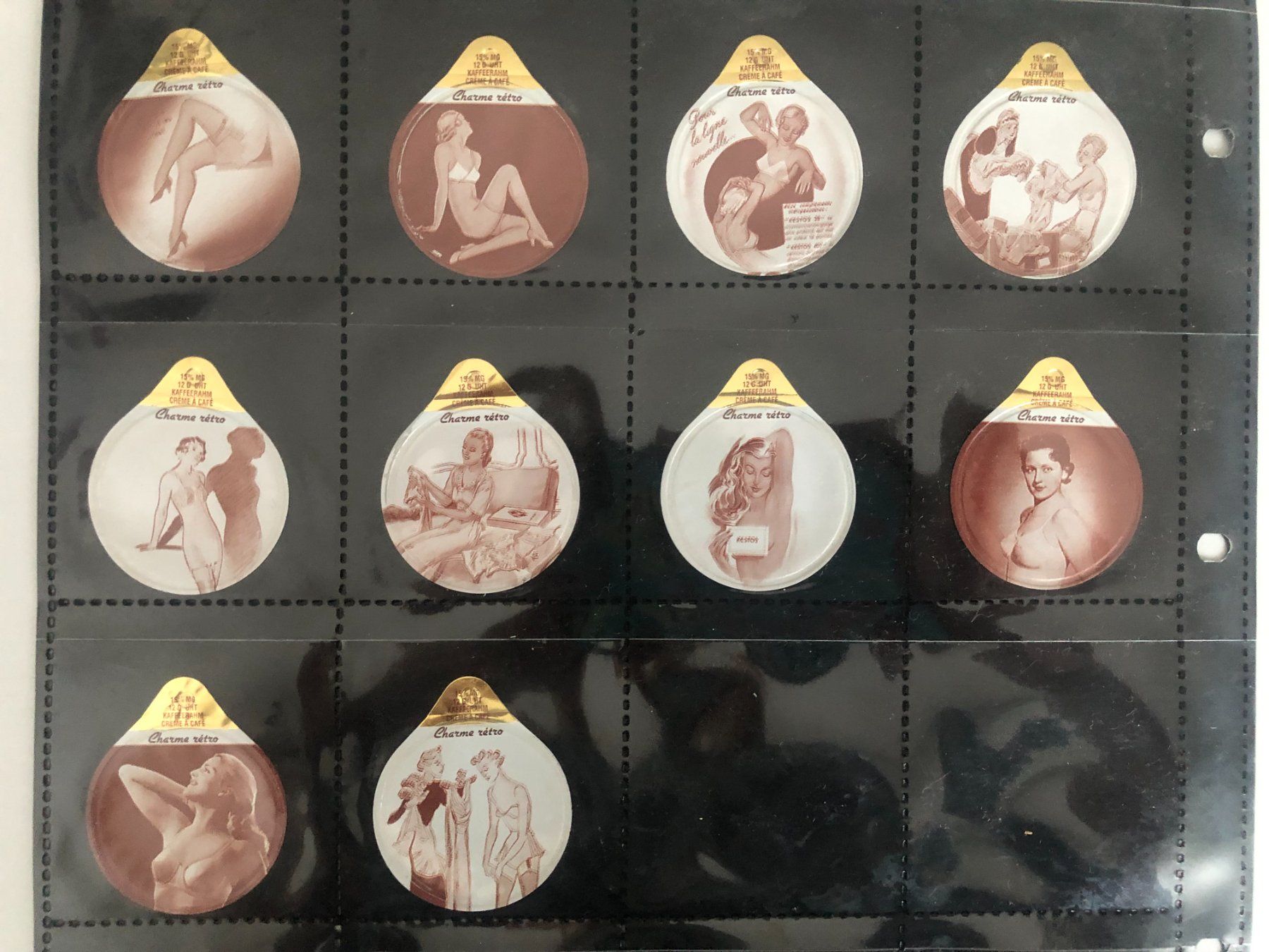 Kaffeerahmdeckel: Kaffeerahm-Deckeli Charme retro – Gebraucht aus Bassersdorf von sammelfloh 3
