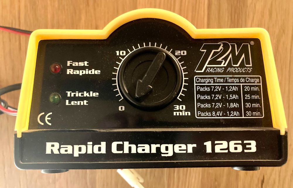 Chargeur de batterie rapide T2M 1263 7,2 V/8,4 V